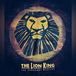 Vintage The Lion King The Broadway Musical T-shirt M